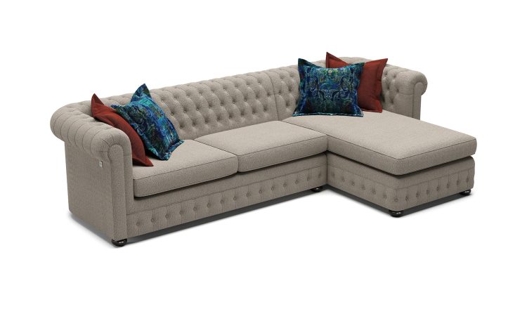 Кутовий диван Честерфілд