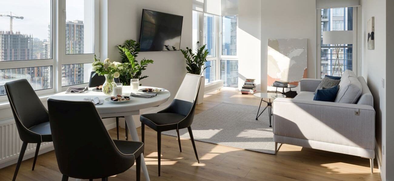 Приватний інтер'єр в ЖК Central Park