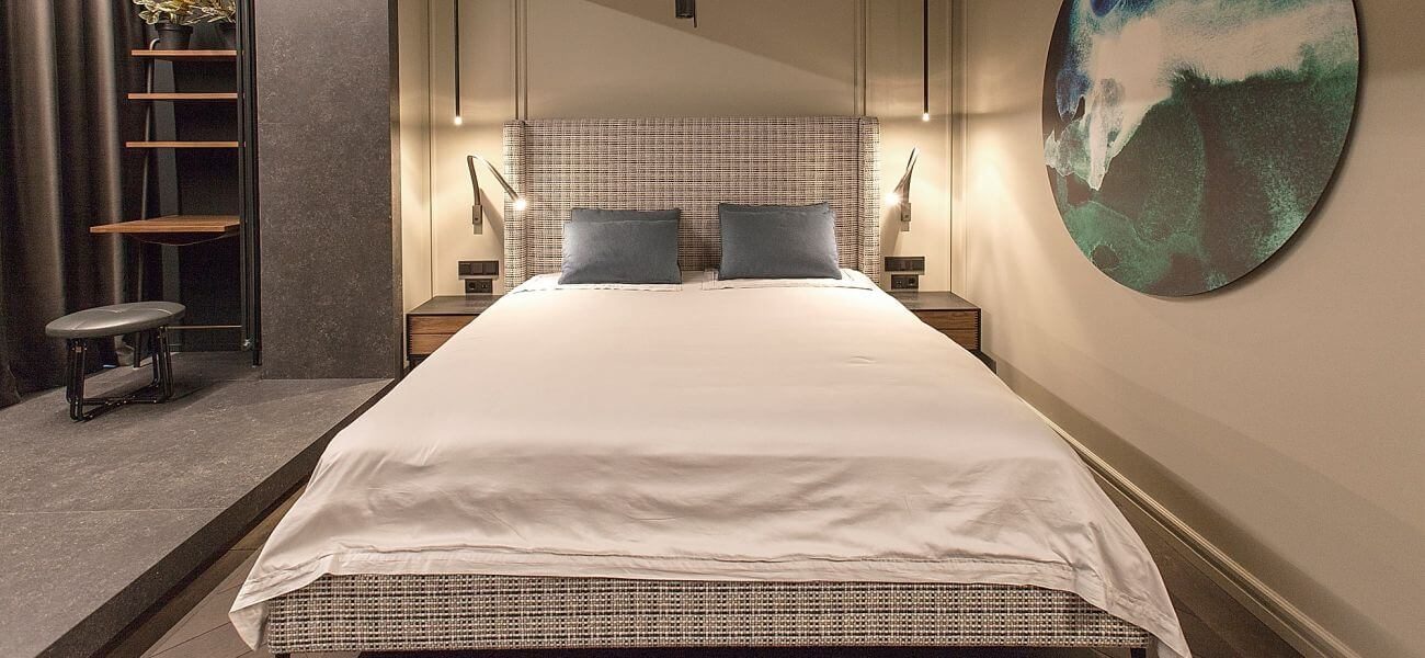 Приватні апартаменти з м'якими меблями від Delavega