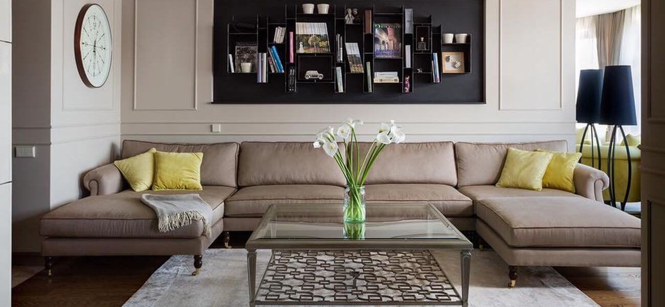 Приватний інтер'єр з меблями Delavega