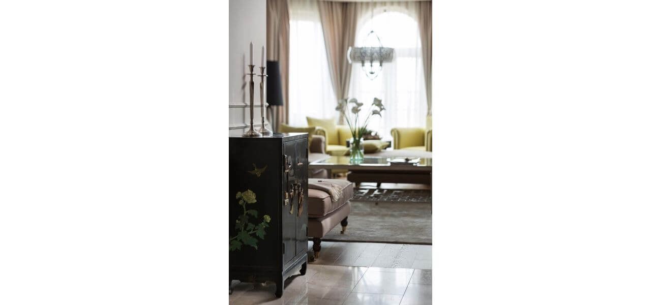 Приватний інтер'єр з меблями Delavega