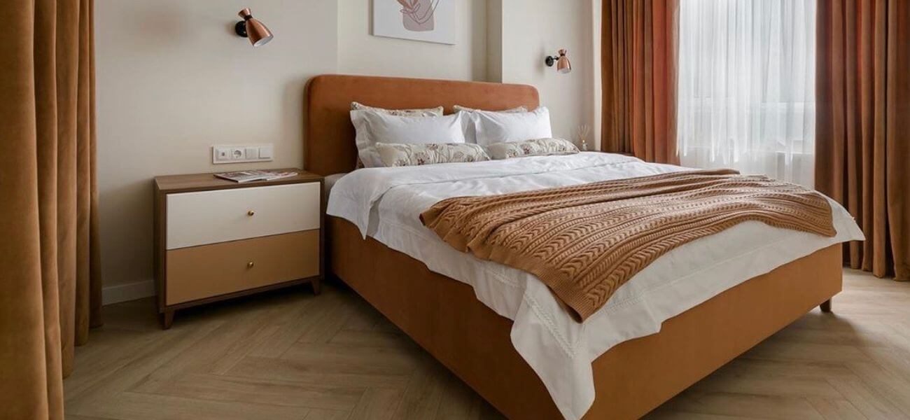 Приватні апартаменти з м'якими меблями від Delavega