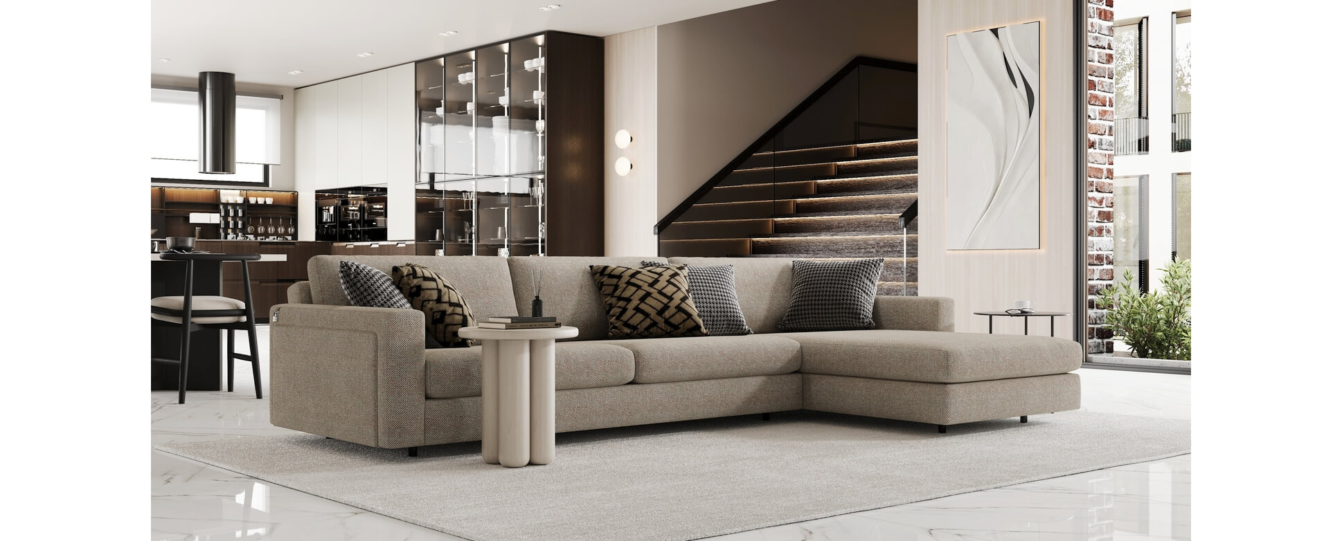 Кутовий диван F101 - 2