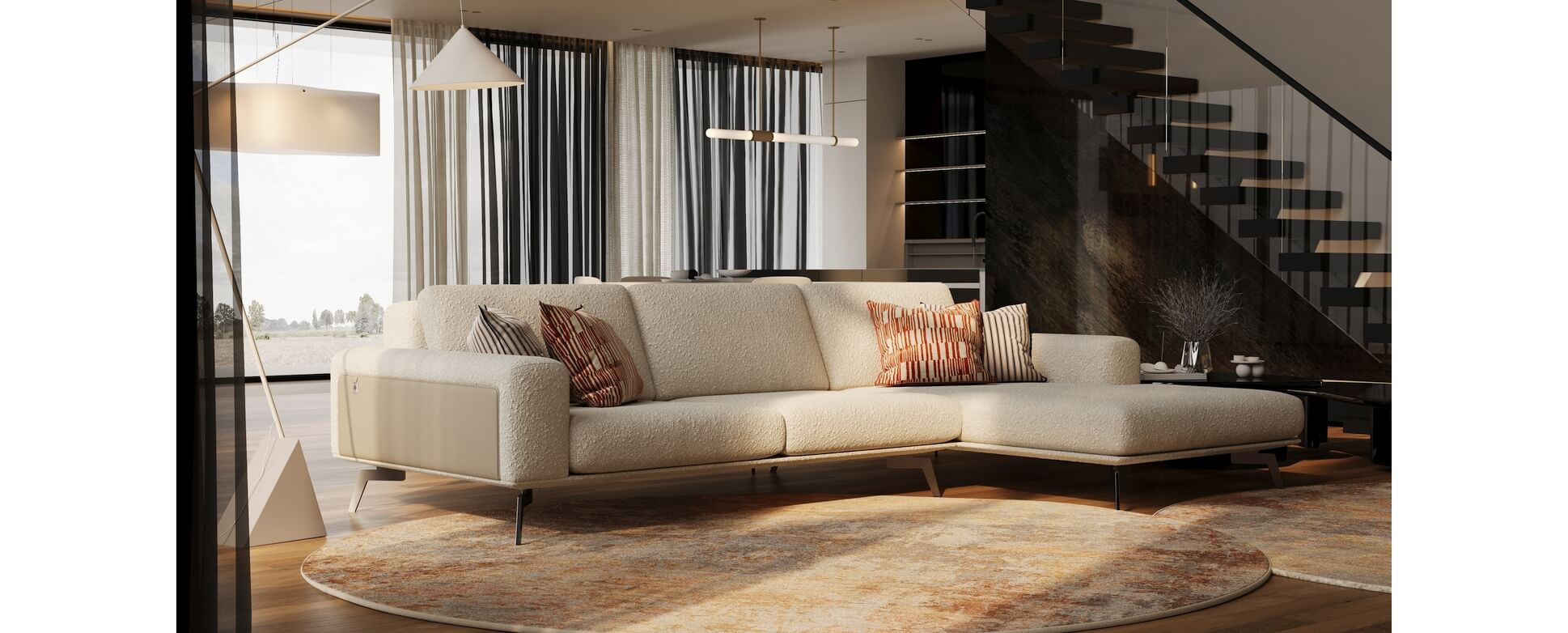 Угловой диван F106 - 2