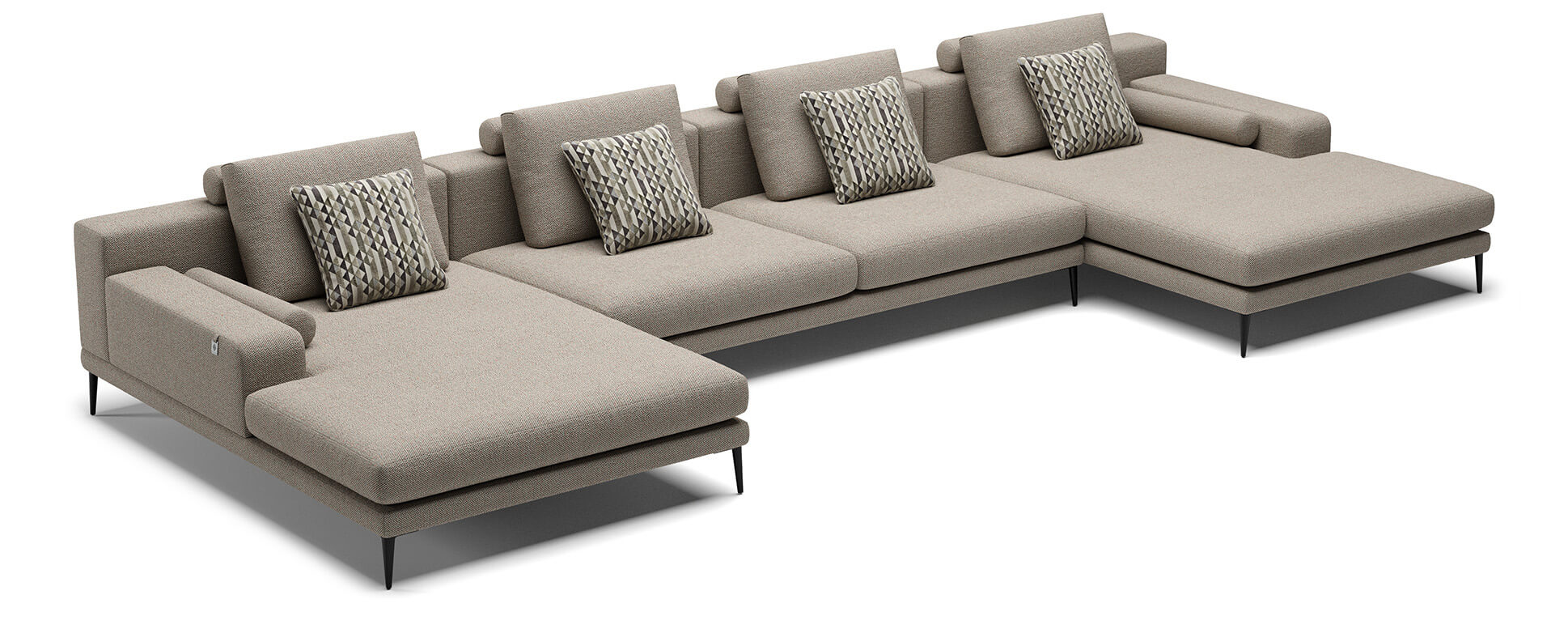 Corner couch F124 - 2