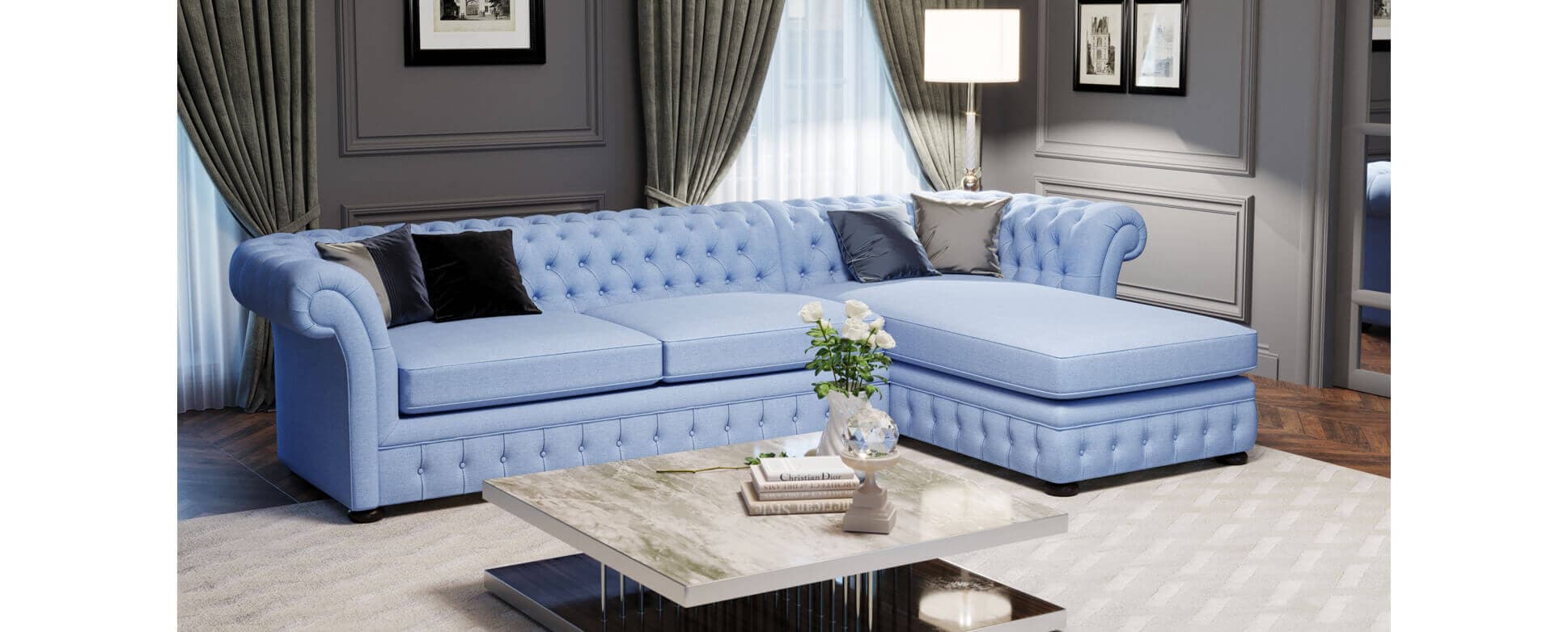 Corner couch F15 - 3