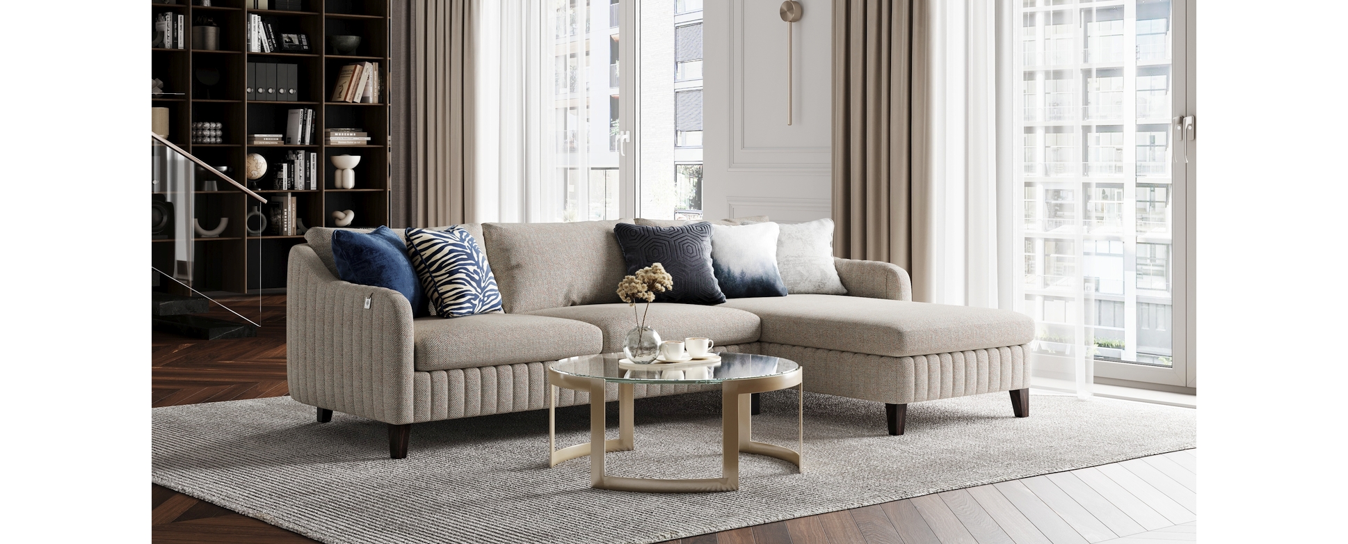 Corner sofa F750 - 2