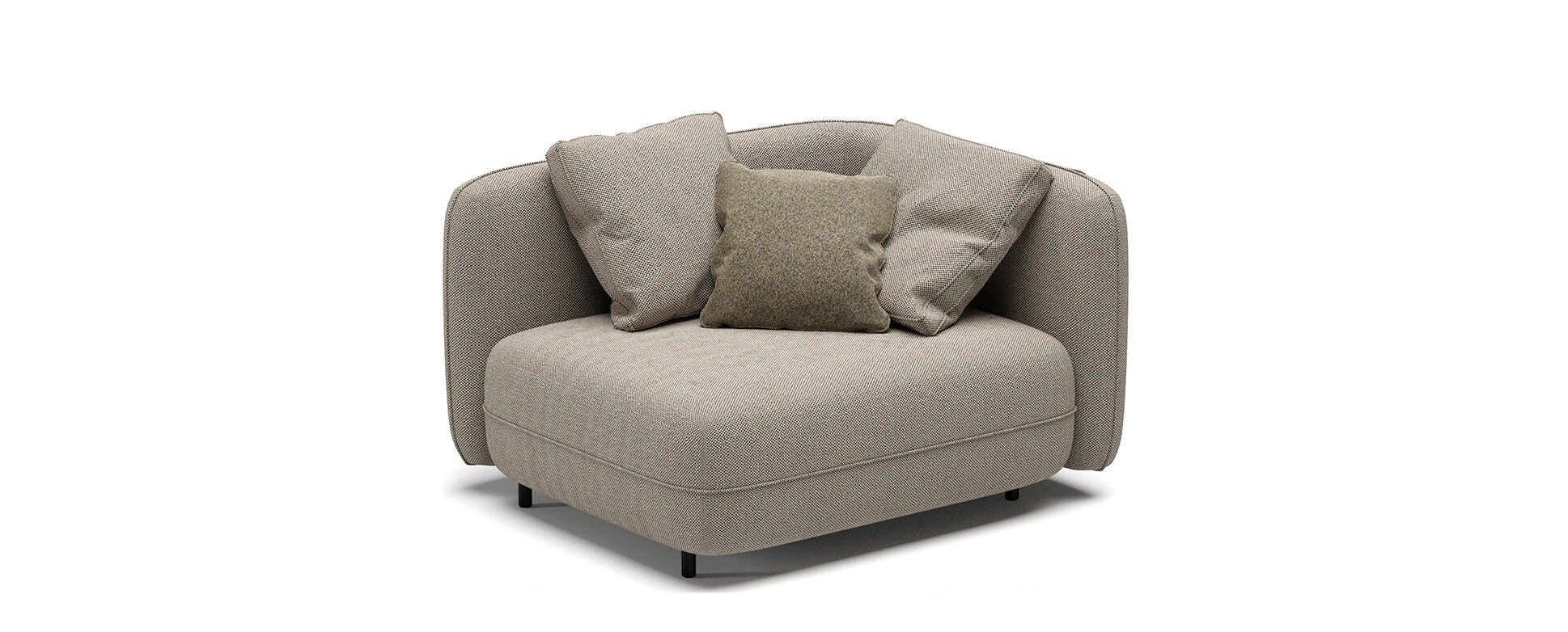 Модульний диван, секція A123.1 - 1