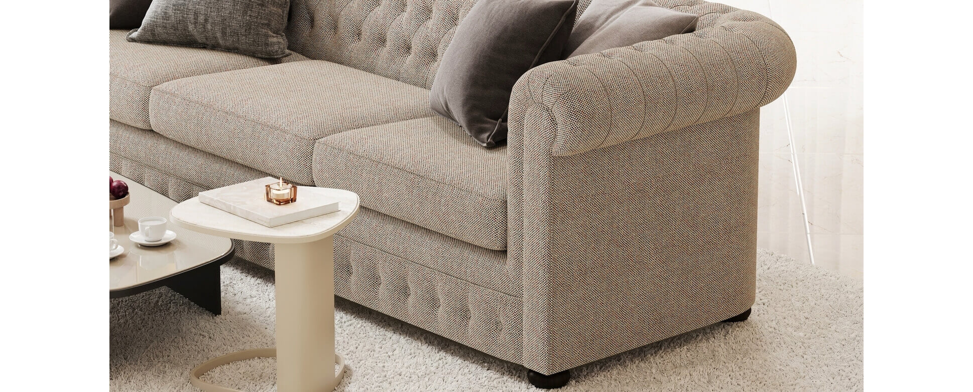 Sofa Chesterfield - 15