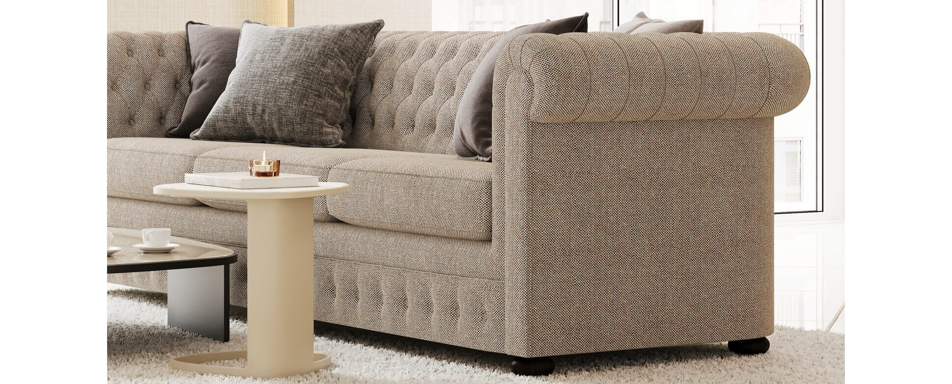 Sofa Chesterfield - 16