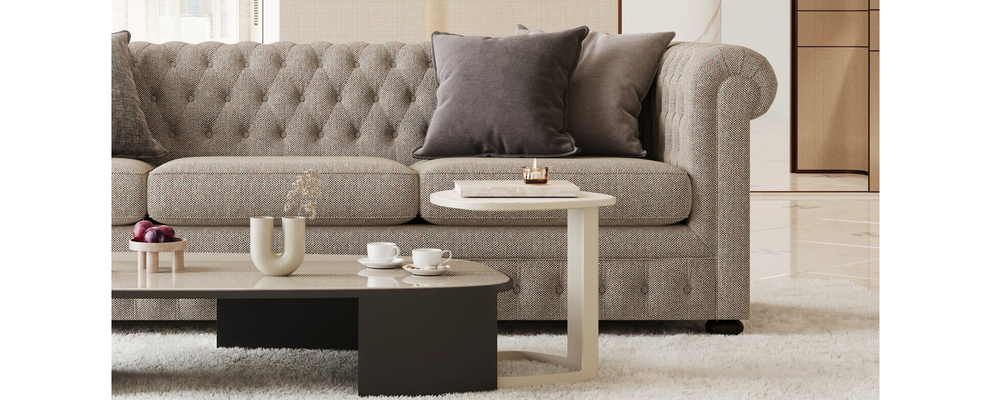 Sofa Chesterfield - 17