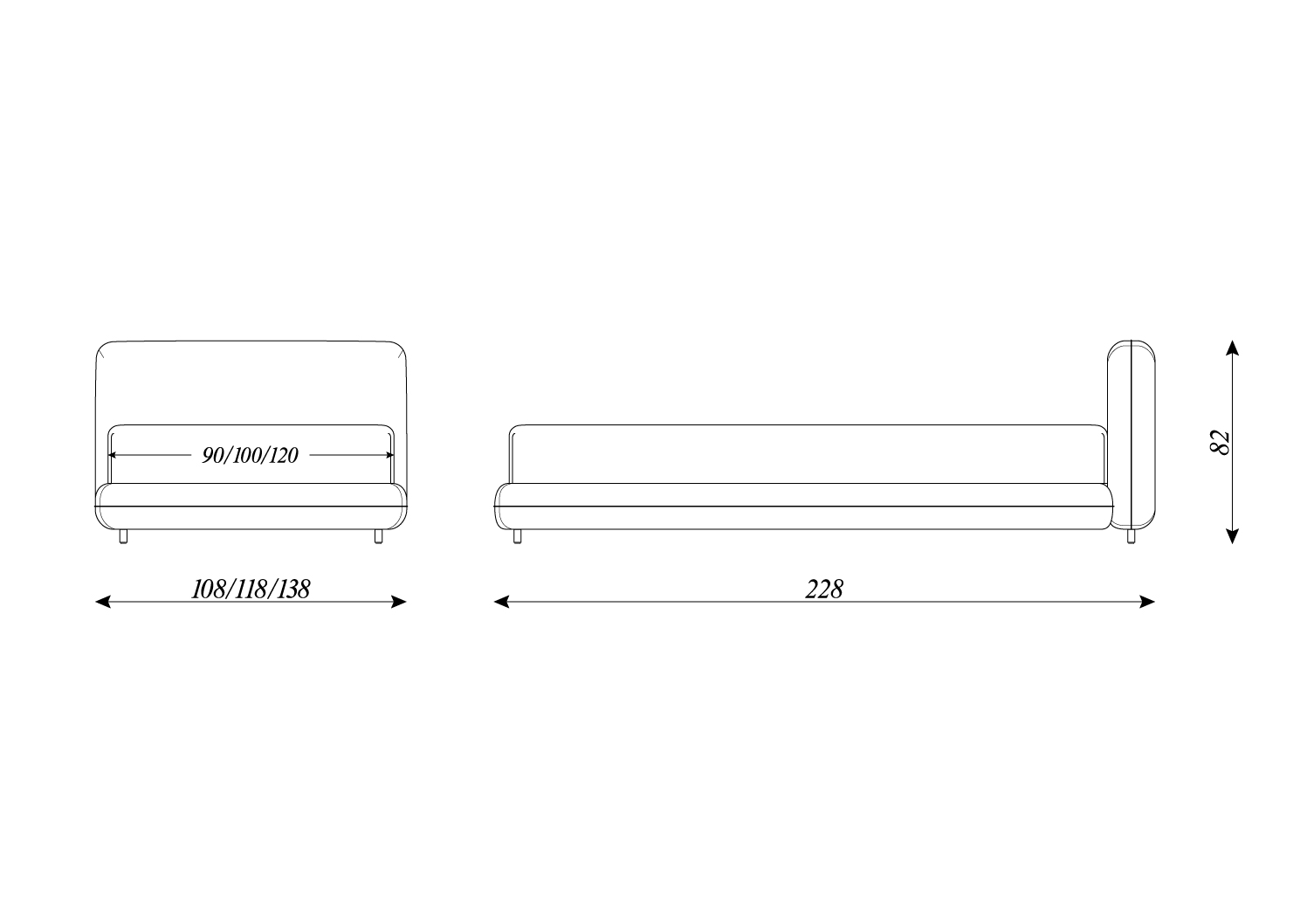 Дитяче ліжко KDP Kids A