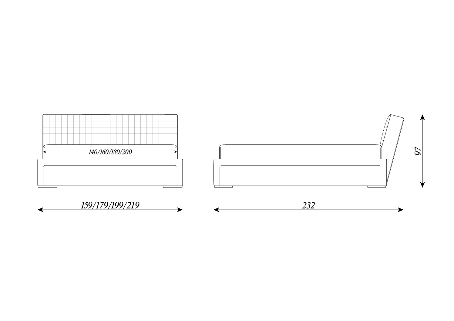 Ліжко K101 (архівна модель)
