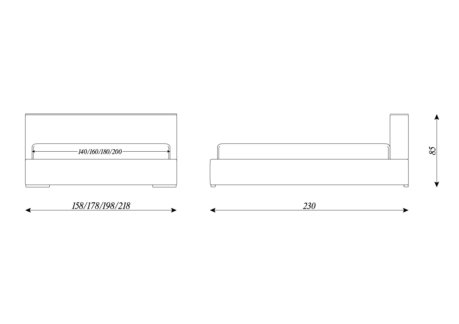 Ліжко K25 (архівна модель)