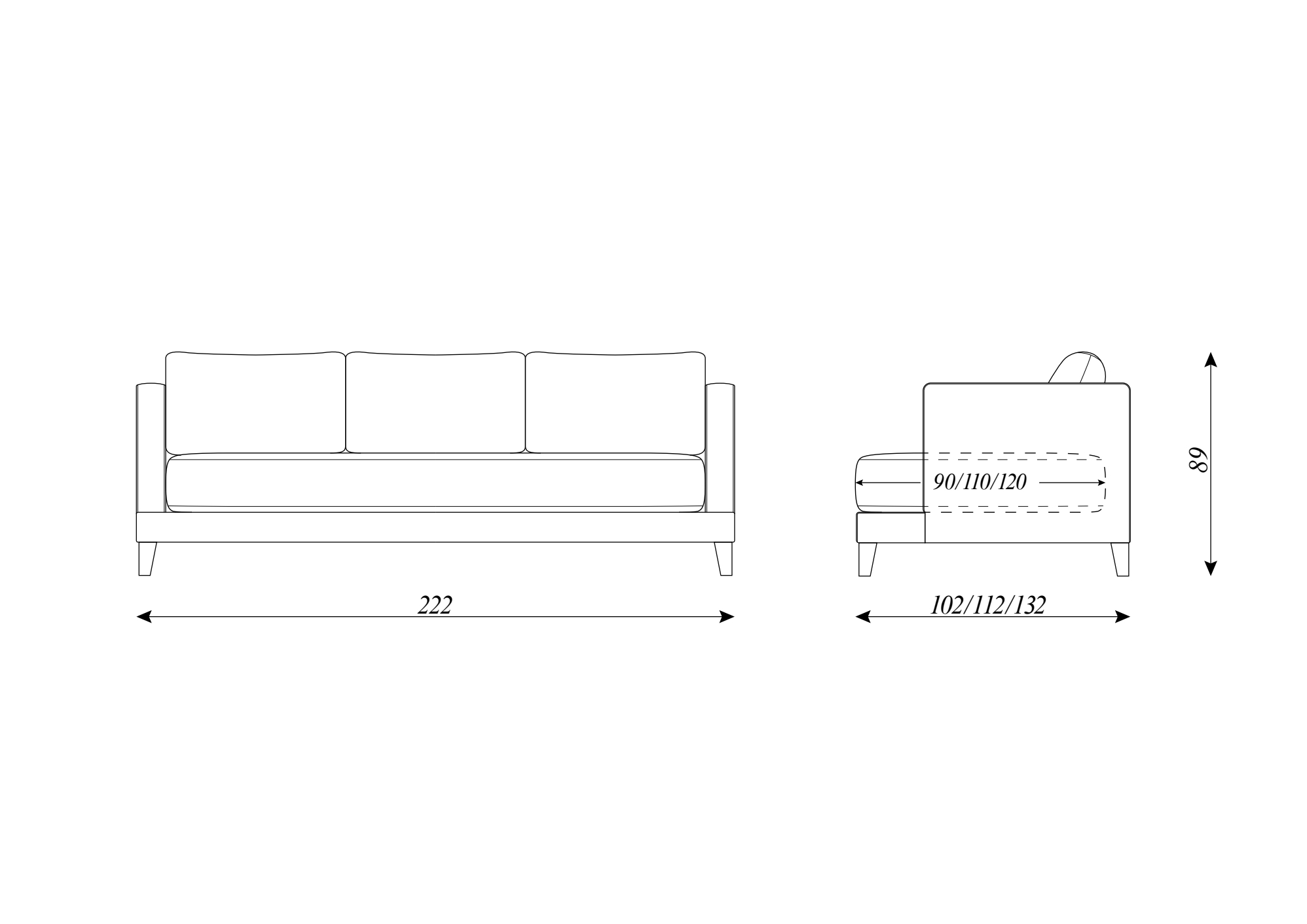 Дитячий диван-ліжко KD33 Plus