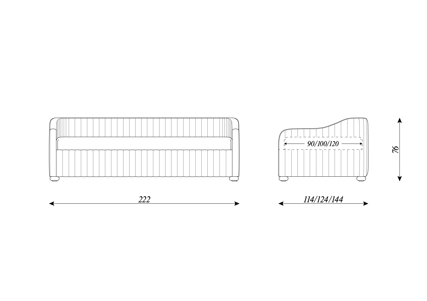 Дитяче ліжко KD75