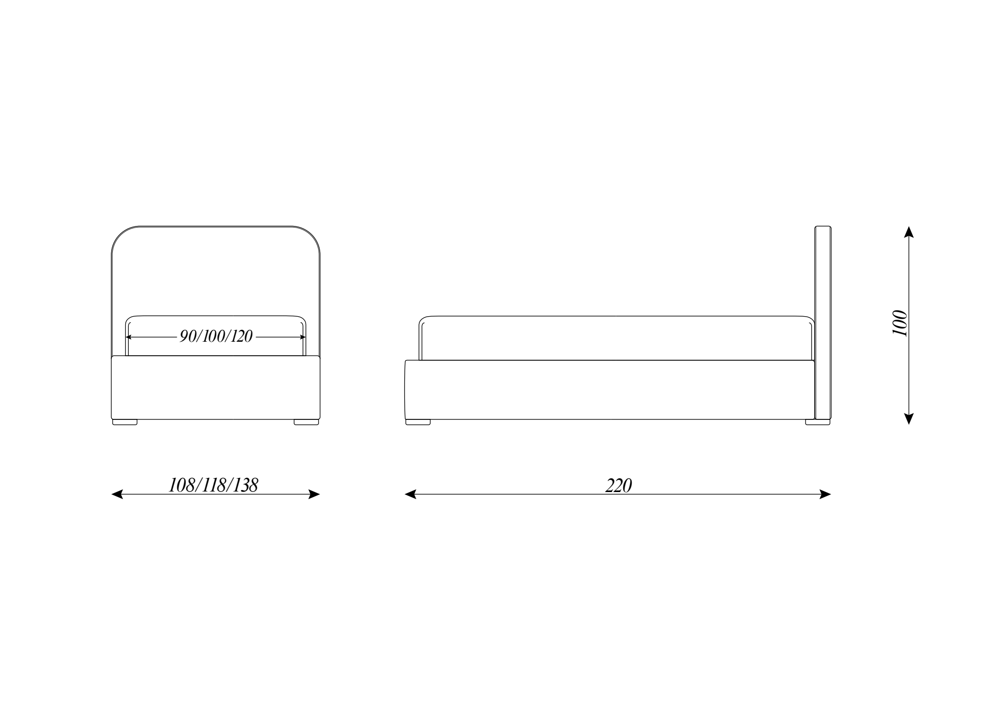 Дитяче ліжко KD820