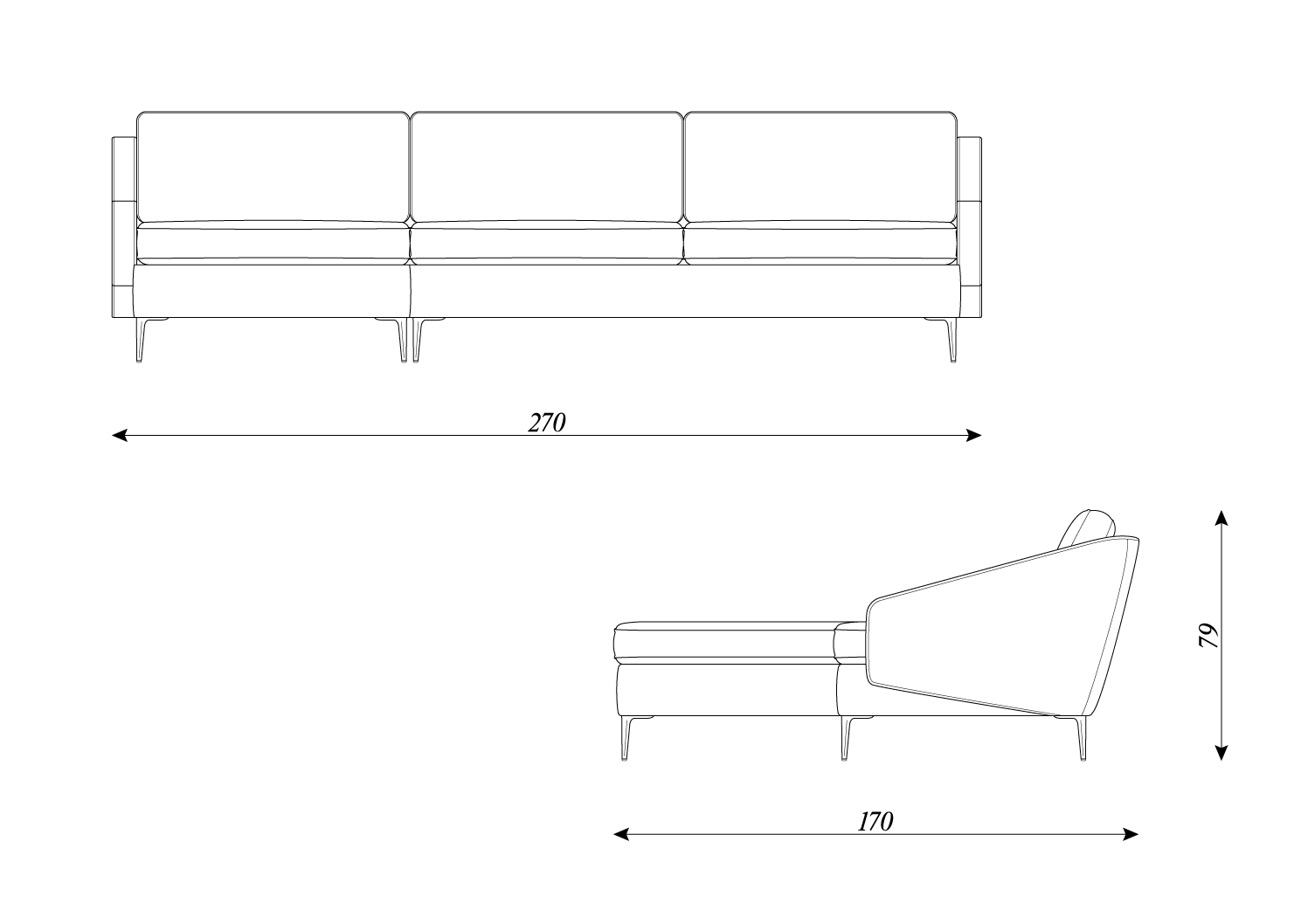 Угловой диван F119