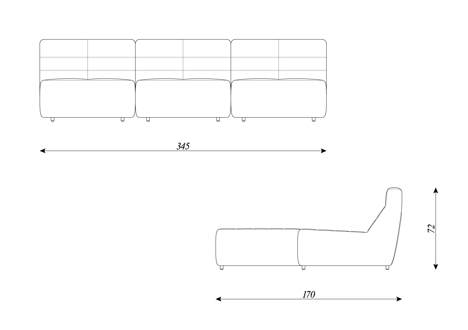 Угловой диван F126 (архивная модель)