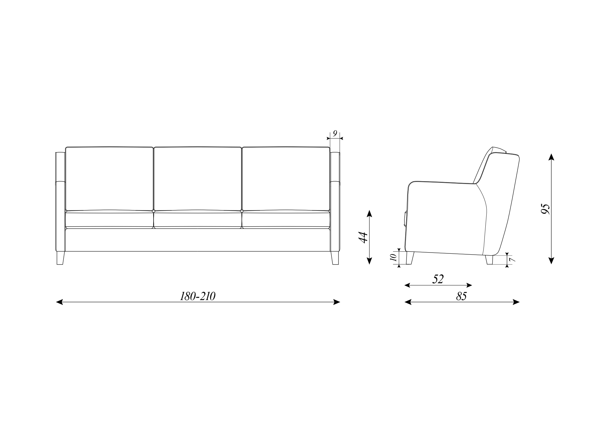 Диван Георг