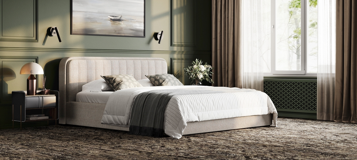 What does a bed consist of?